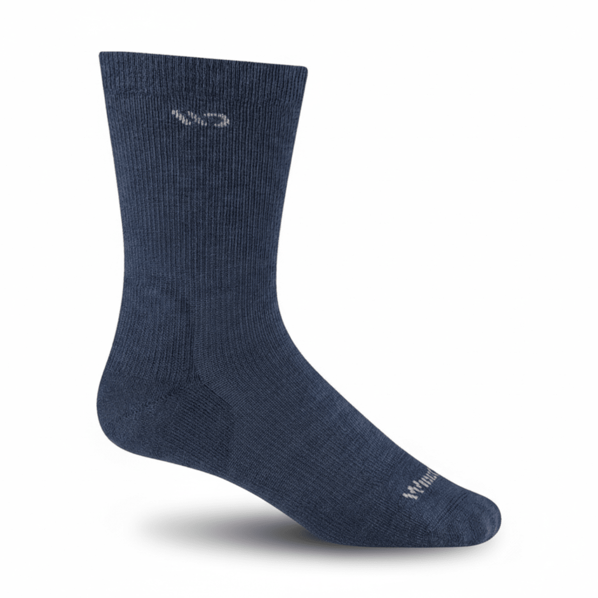 Darn Tough Solid Cushioned Micro Crew Denim - 11029164 - Tip Top Shoes of New York