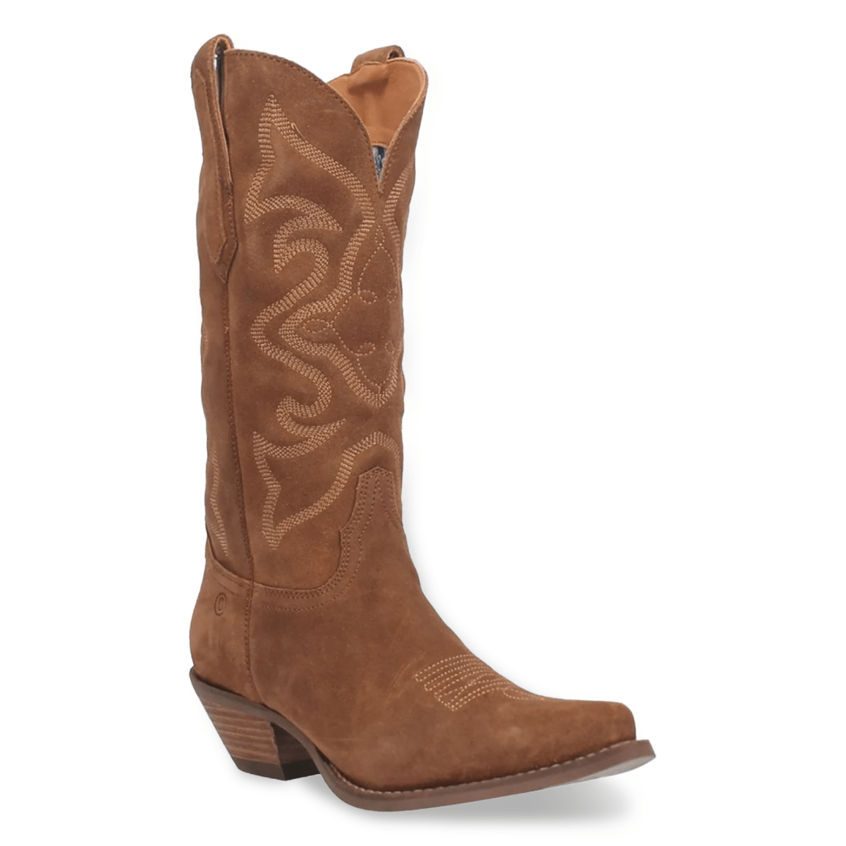 Dingo Women's DI920 Out West Camel Suede - 9009622 - Tip Top Shoes of New York