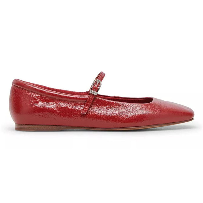 Dolce Vita Women's Reyes Ballet Flats Red Crinkle Patent - 9019537 - Tip Top Shoes of New York