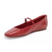 Dolce Vita Women's Reyes Ballet Flats Red Crinkle Patent - 9019537 - Tip Top Shoes of New York