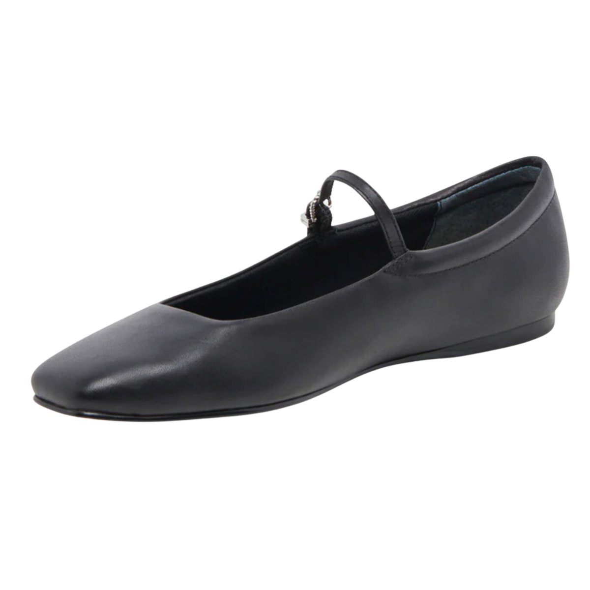 Dolce Vita Women's Reyes Ballet MJ Black Leather - 3016671 - Tip Top Shoes of New York