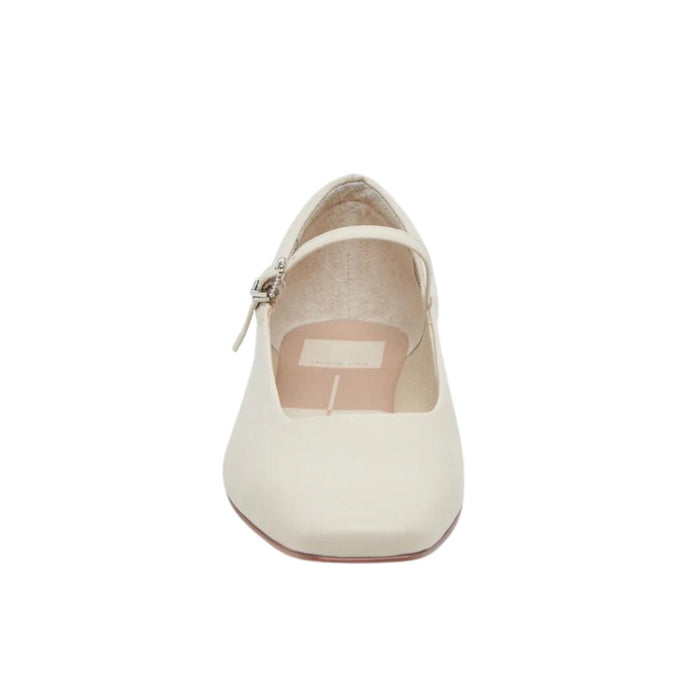 Dolce Vita Women's Reyes Ballet MJ Ivory Leather - 3016686 - Tip Top Shoes of New York