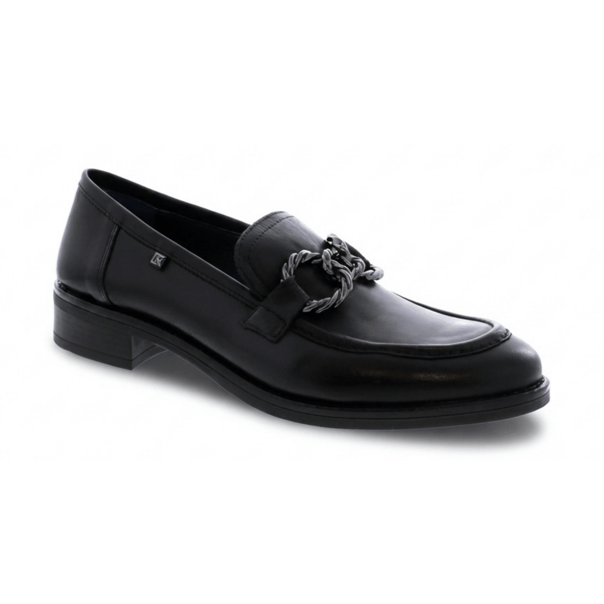 Dorking Women's Harvard Black Leather - 9035597 - Tip Top Shoes of New York