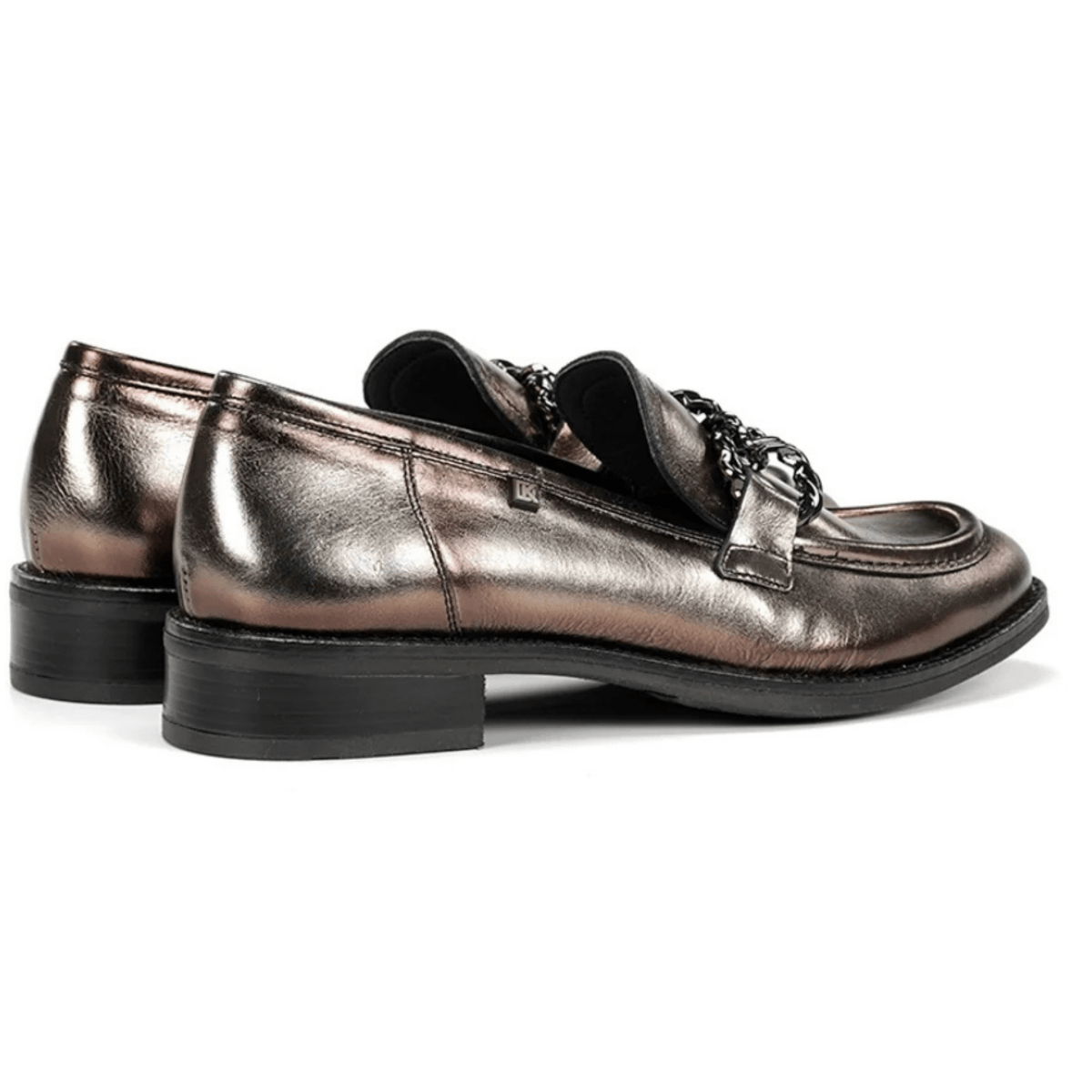 Dorking Women's Harvard Silver Metallic Laminado - 9035590 - Tip Top Shoes of New York