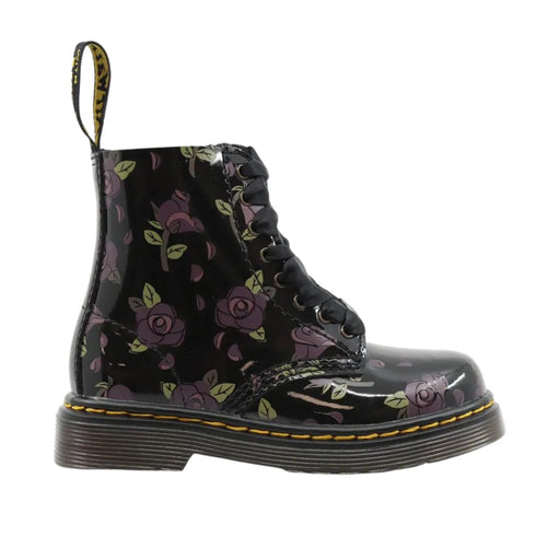 Dr. Martens Girl's (Sizes 8 - 10) 1460 Decayed Rose Patent - 1088587 - Tip Top Shoes of New York