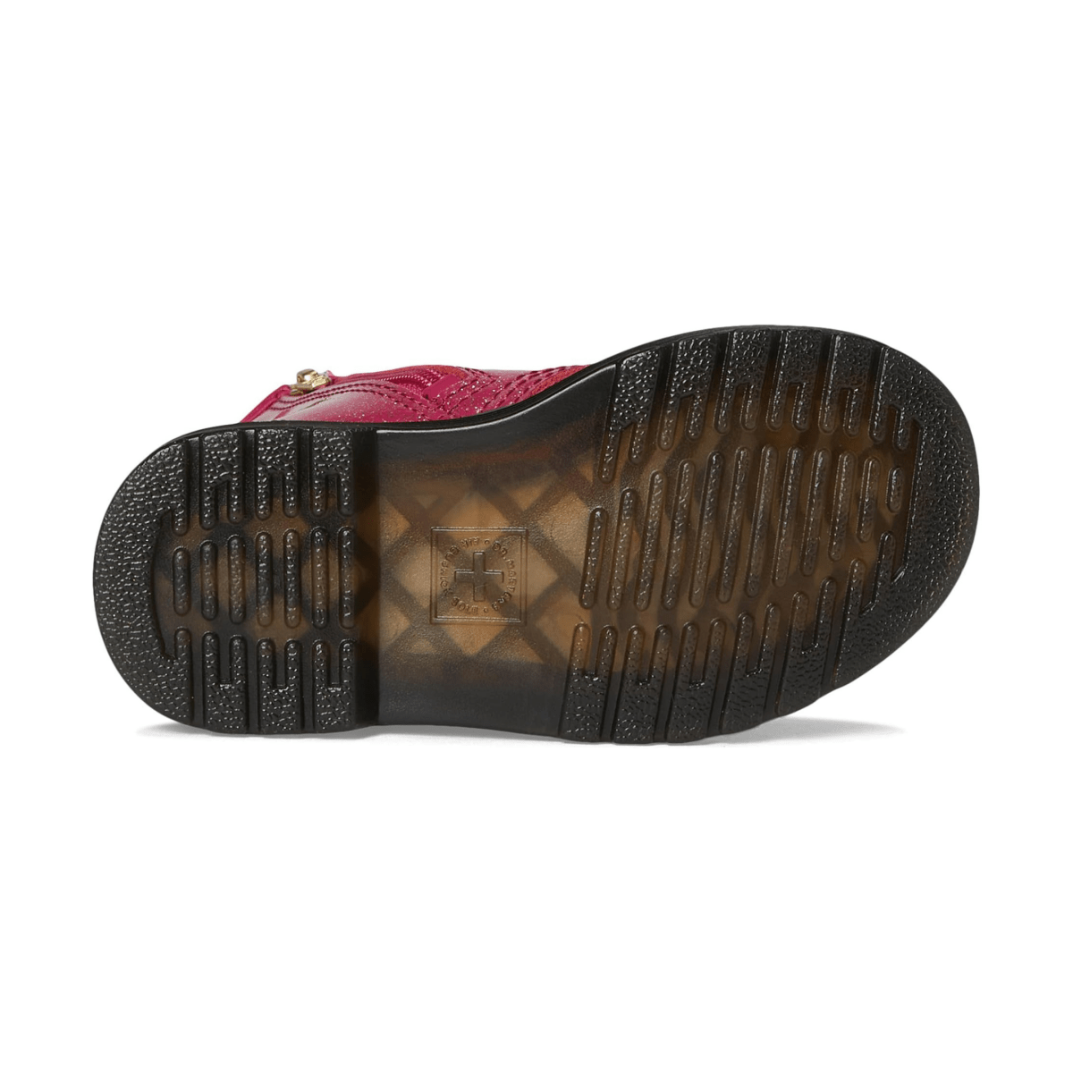 Dr. Martens Girls' (Sizes 9 - 10) 1460 Glitter Fuchsia/Silver/Gold - 1102282 - Tip Top Shoes of New York