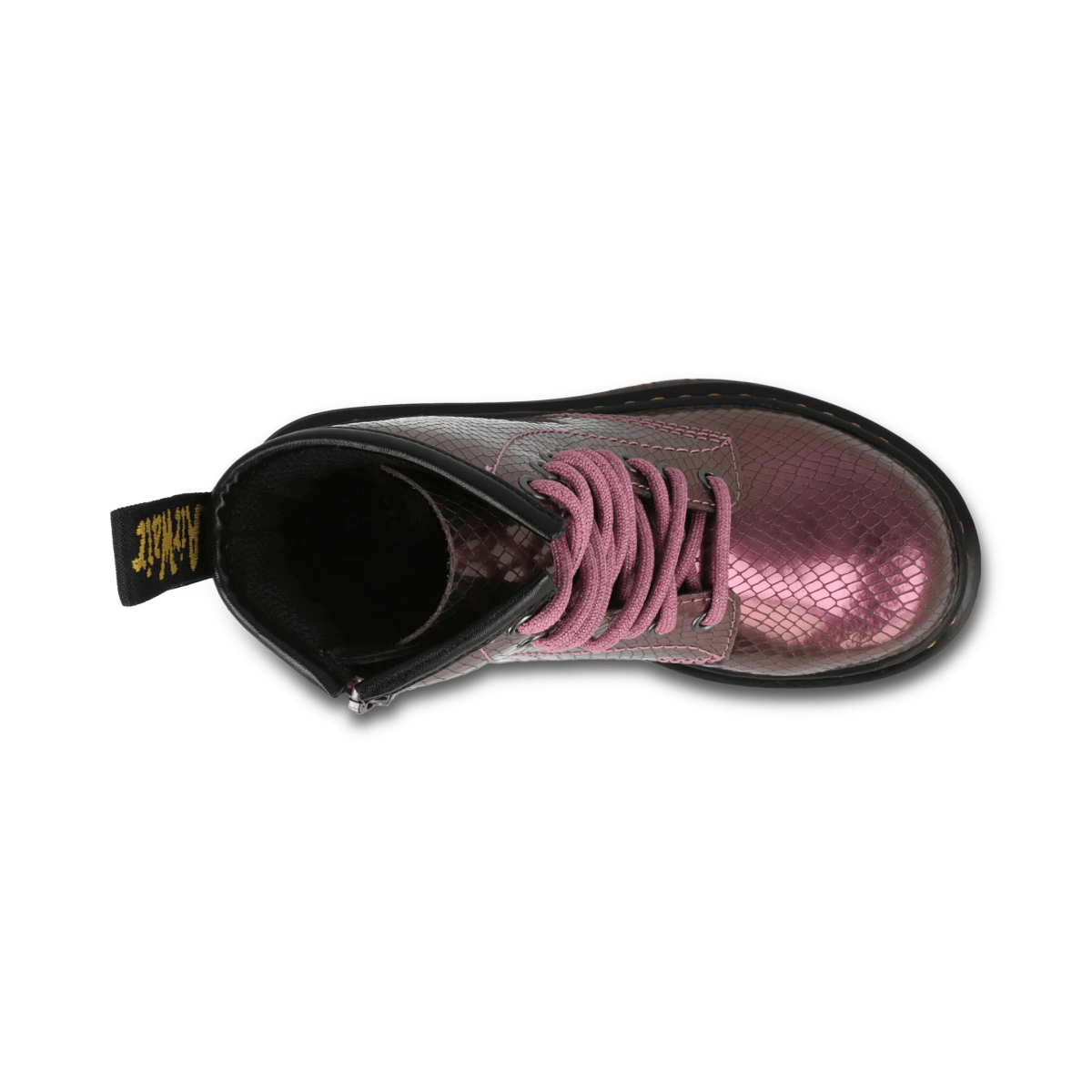 Dr. Martens Kids' 1460 Copper - Pink Shift Reptile Leather - 1102310 - Tip Top Shoes of New York