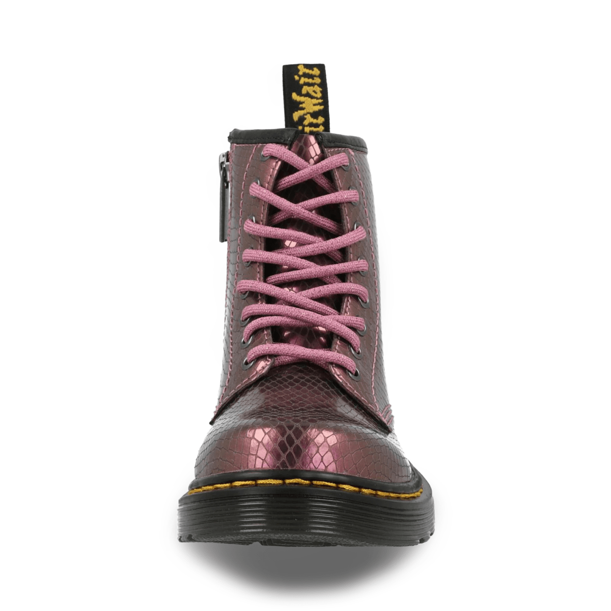 Dr. Martens Kids' 1460 Copper - Pink Shift Reptile Leather - 1102310 - Tip Top Shoes of New York