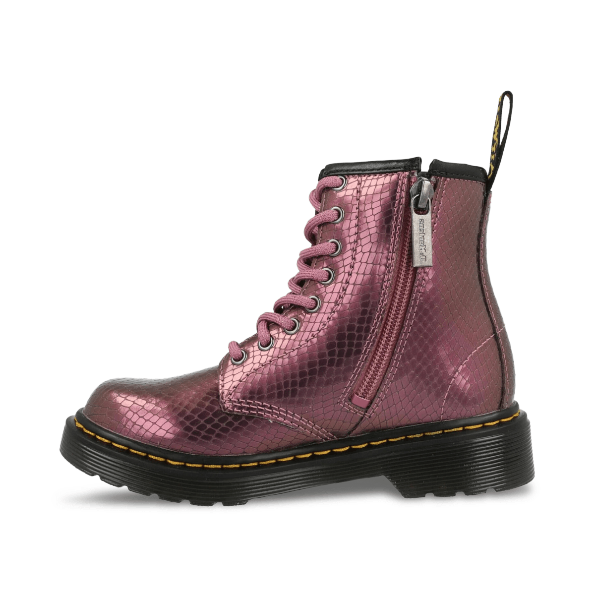 Dr. Martens Kids' 1460 Copper - Pink Shift Reptile Leather - 1102310 - Tip Top Shoes of New York