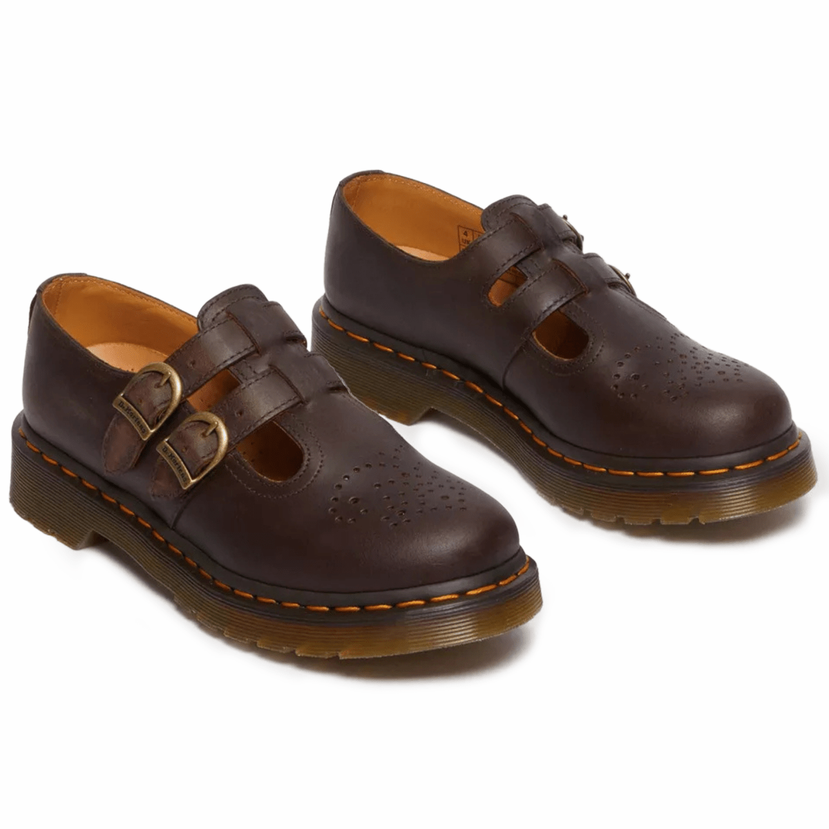 Dr. Martens Women's 8065 Crazy Horse Brown Leather - 11017172 - Tip Top Shoes of New York