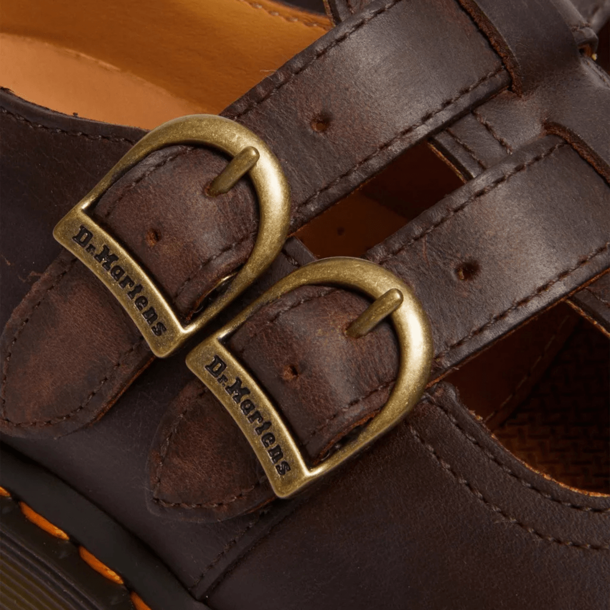 Dr. Martens Women's 8065 Crazy Horse Brown Leather - 11017172 - Tip Top Shoes of New York