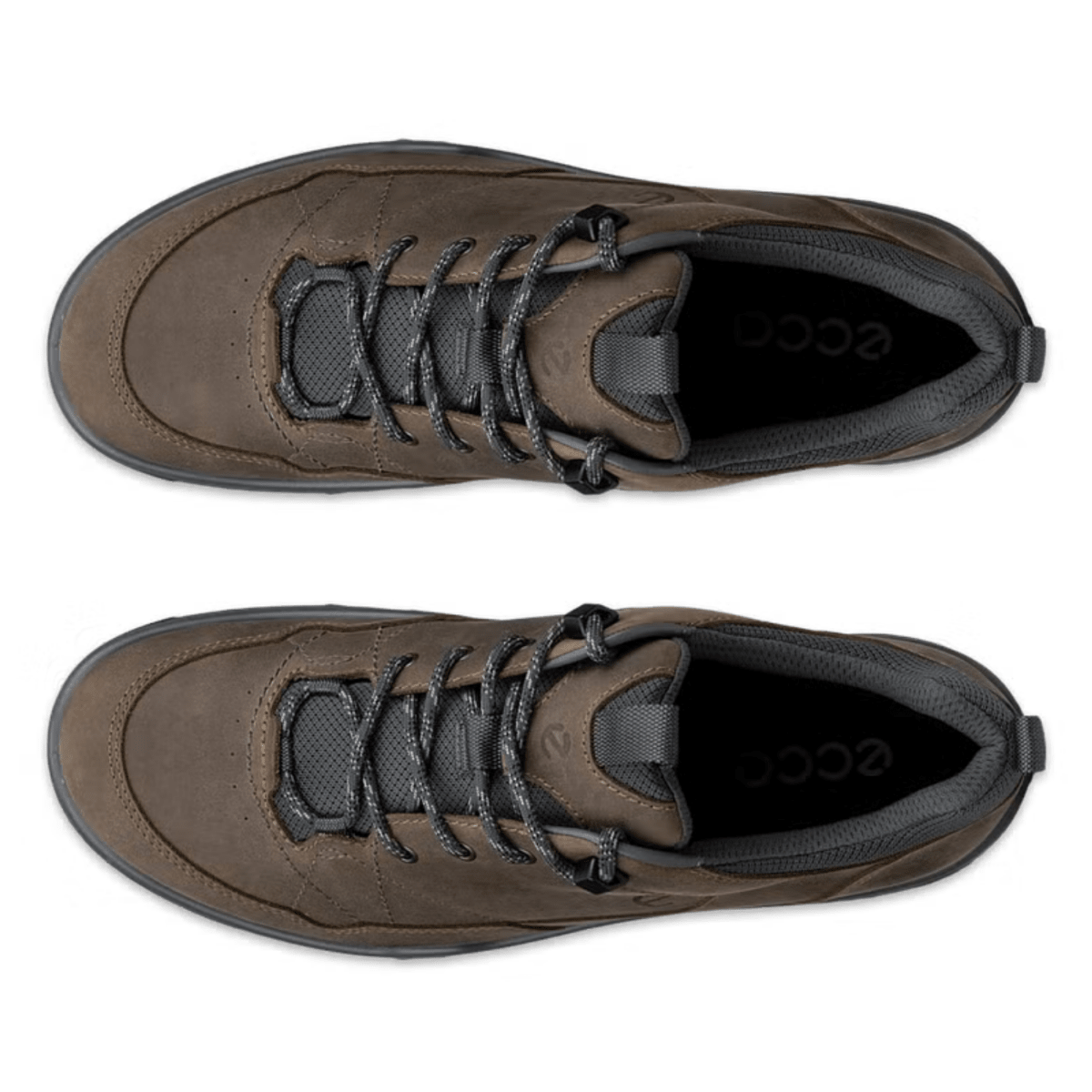 Ecco Men's Receptor Trekk Brown Nubuck Waterproof - 9033790 - Tip Top Shoes of New York