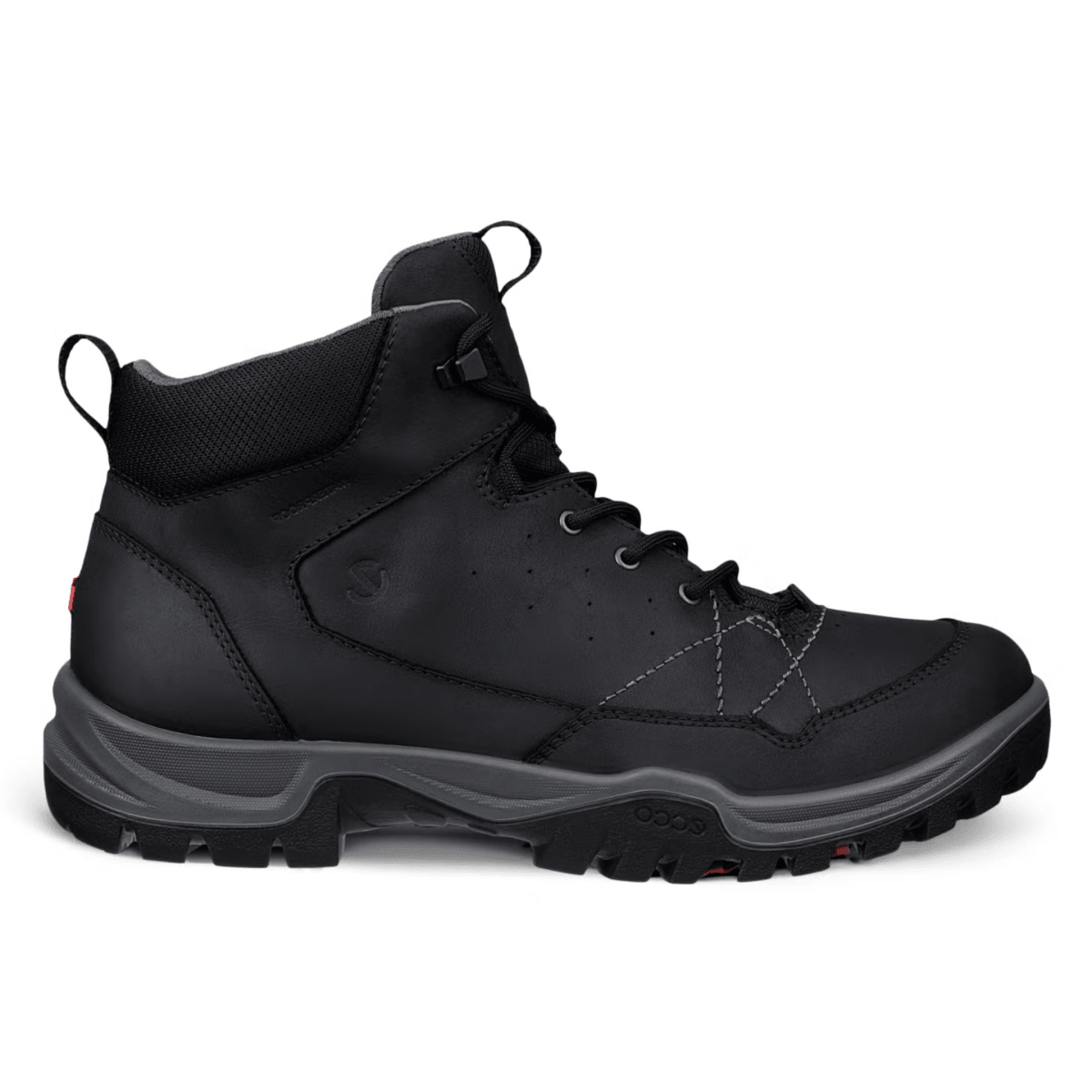 Ecco Men's Receptor Trekk Mid Black Nubuck Waterproof - 9033798 - Tip Top Shoes of New York