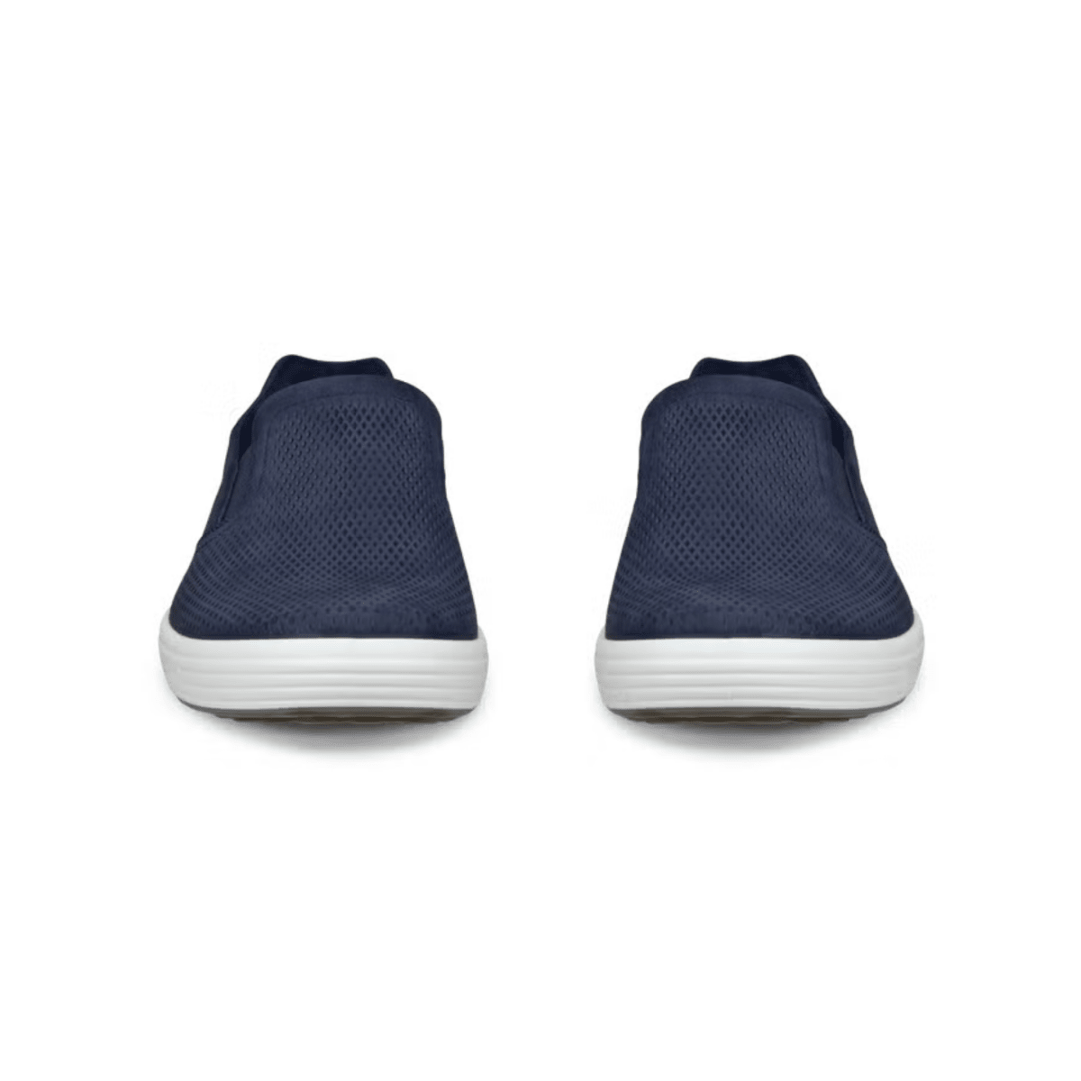 Ecco Men's Soft 7 Slip - On Marine Nubuck - 9029934 - Tip Top Shoes of New York