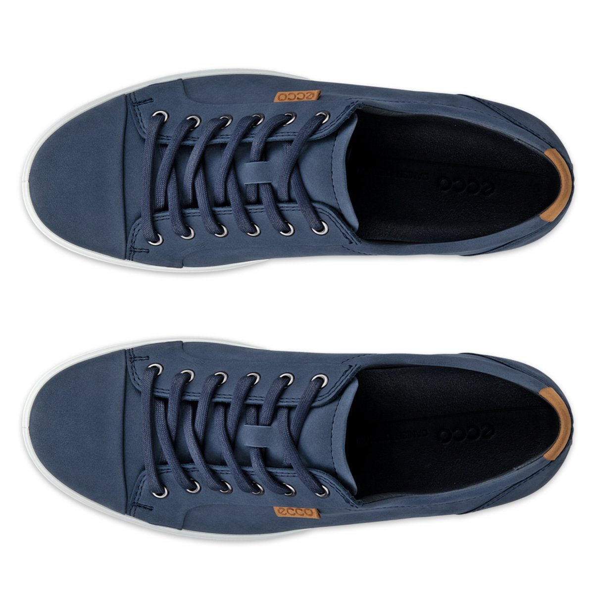 Ecco Men's Soft 7 Sneaker Marine/Lion Nubuck - 9015632 - Tip Top Shoes of New York