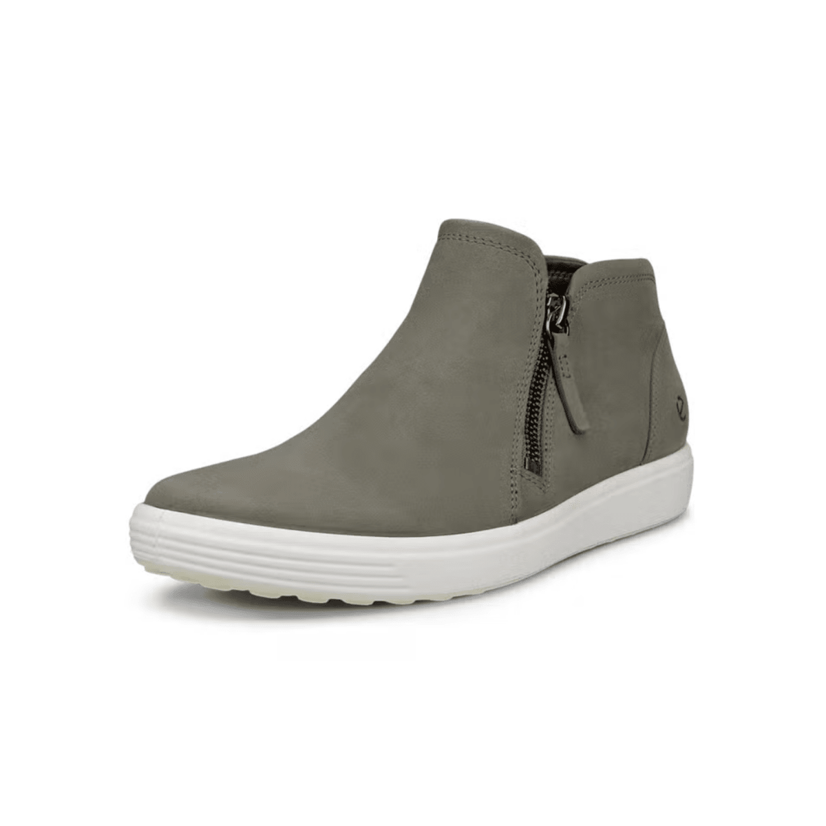 Ecco Women's Soft 7 Low Bootie Smokey Olive Nubuck - 9029866 - Tip Top Shoes of New York