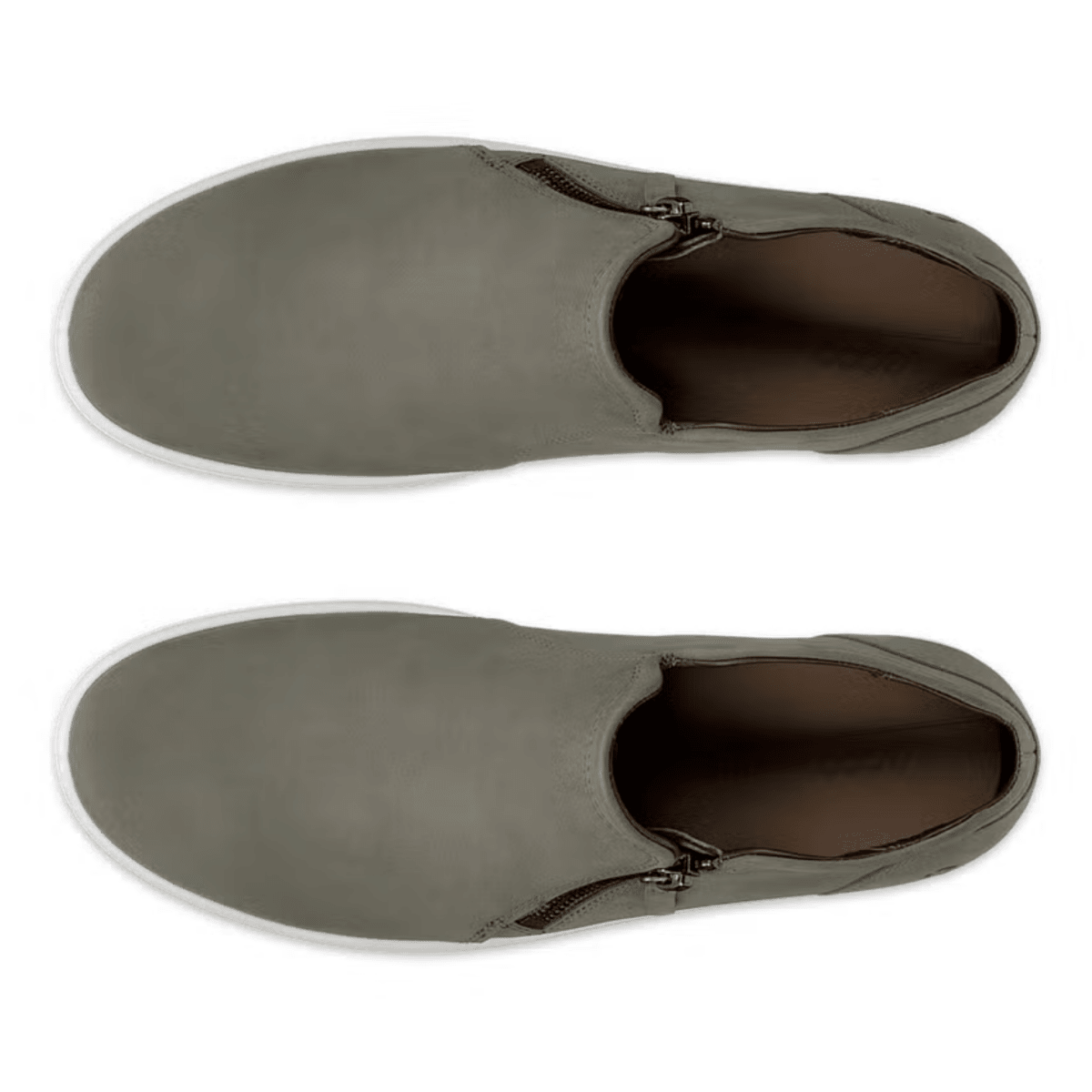 Ecco Women's Soft 7 Low Bootie Smokey Olive Nubuck - 9029866 - Tip Top Shoes of New York