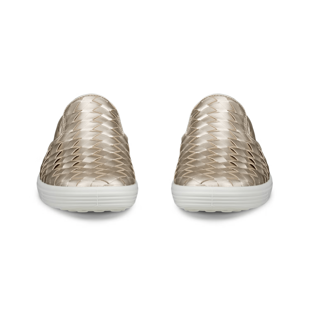 Ecco Women's Soft 7 Slip - On Woven Gold - 9022427 - Tip Top Shoes of New York
