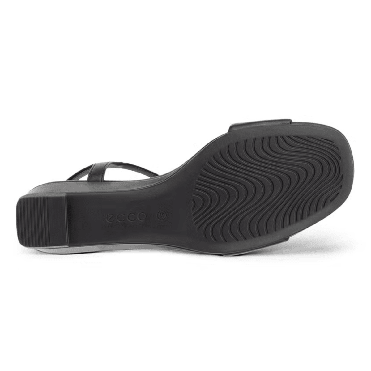 Ecco Women's Soft Astrid Strap Black Leather - 9029899 - Tip Top Shoes of New York