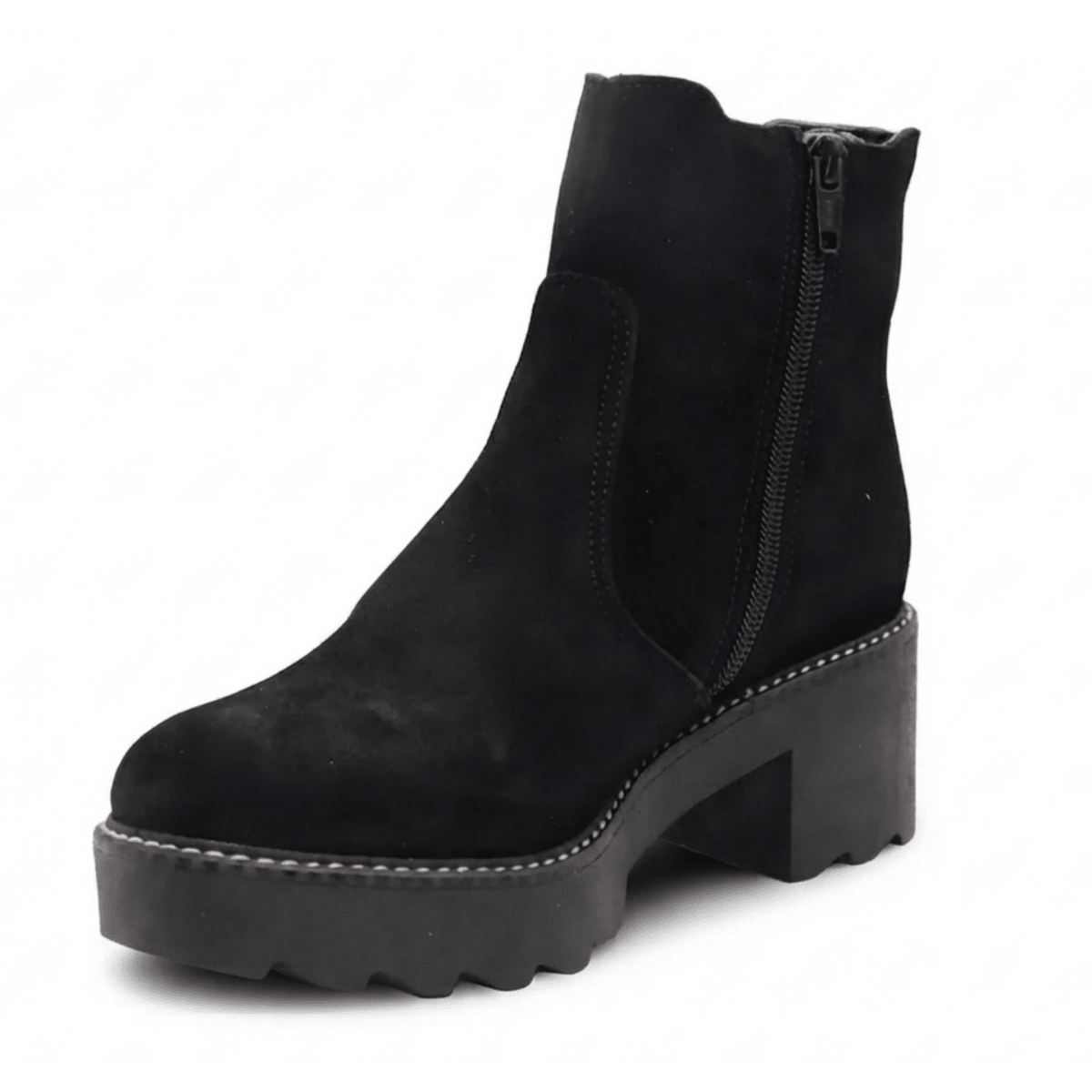 Eric Michael Woman's Chandler Black Leather - 9036094 - Tip Top Shoes of New York