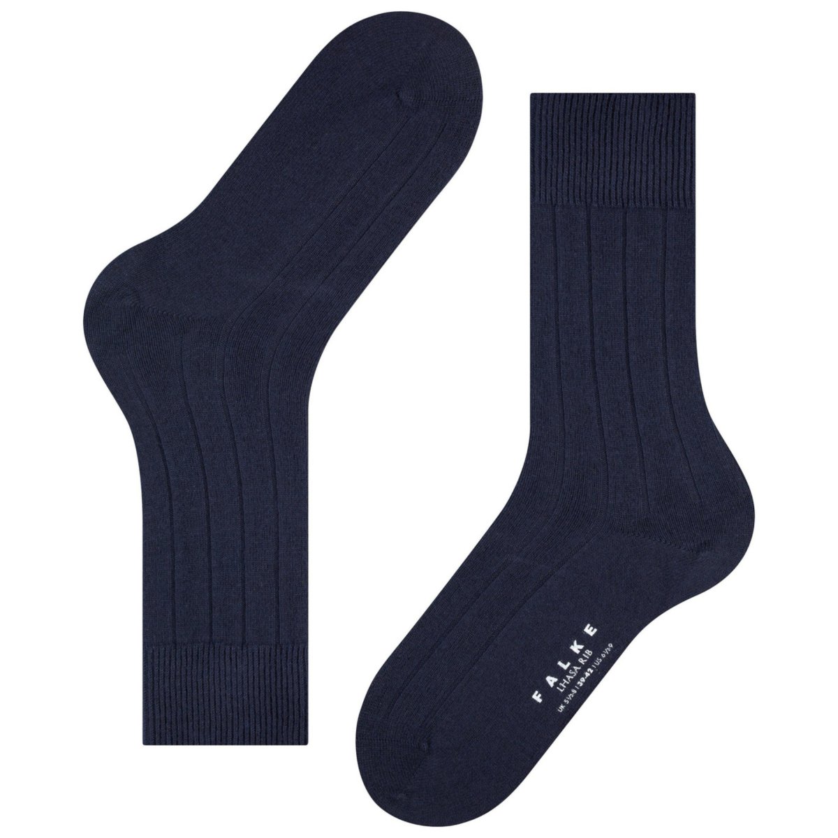 Falke Men's Lhasa Rib Dark Navy - 5023773 - Tip Top Shoes of New York