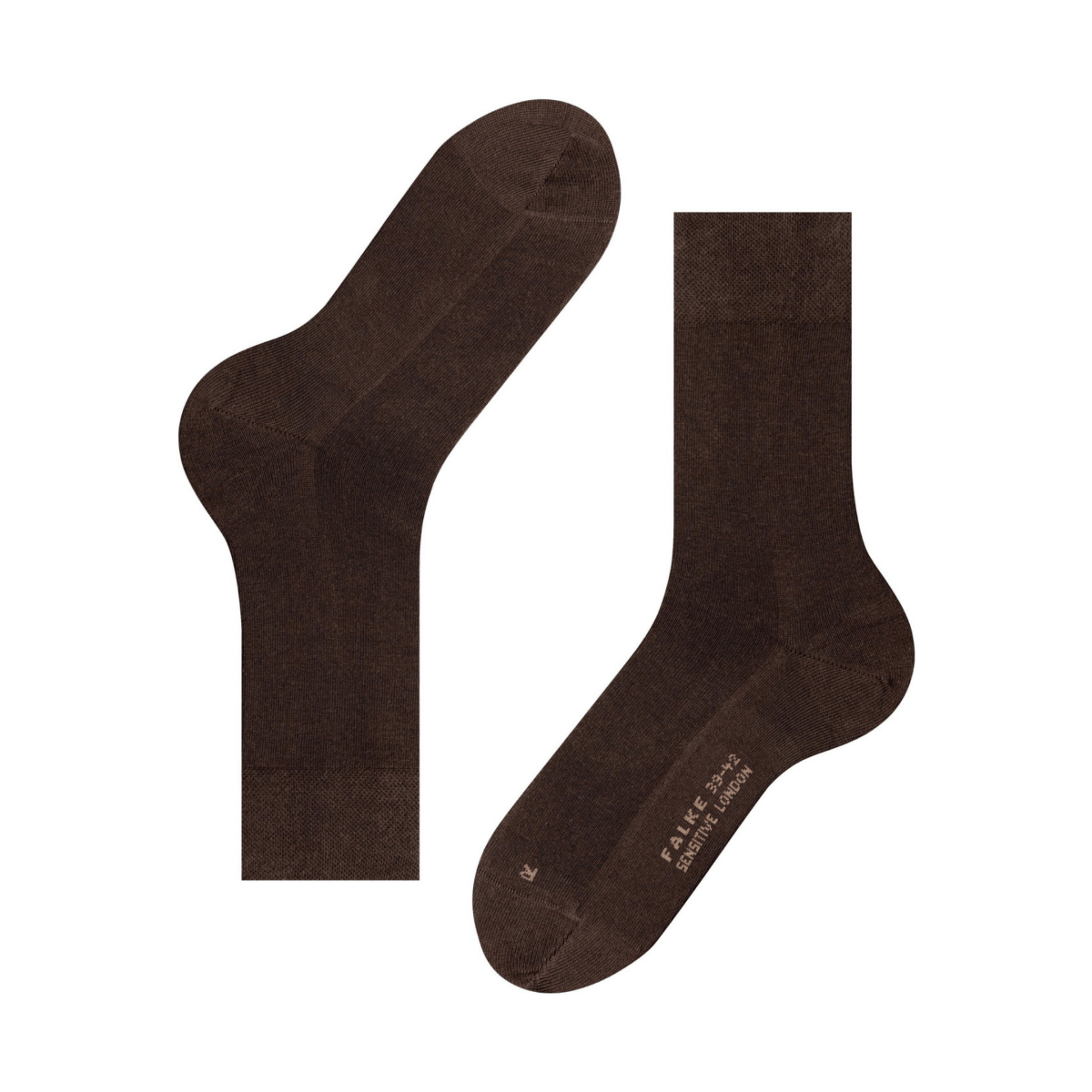 Falke Men's Sensitive London Dark Brown Socks - 11017231 - Tip Top Shoes of New York