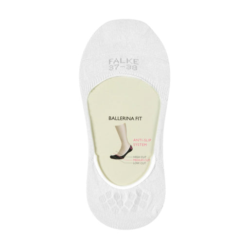 Falke Women's Step Medium Cut Invisible/No - Show White Socks - 3018763 - Tip Top Shoes of New York