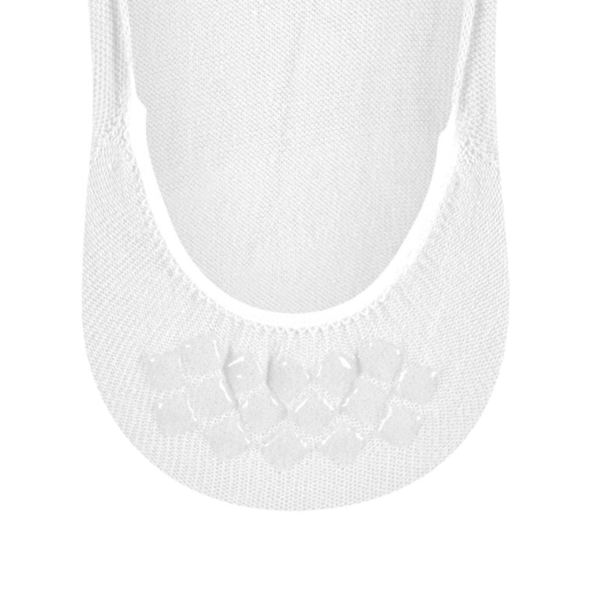 Falke Women's Step Medium Cut Invisible/No - Show White Socks - 3018763 - Tip Top Shoes of New York