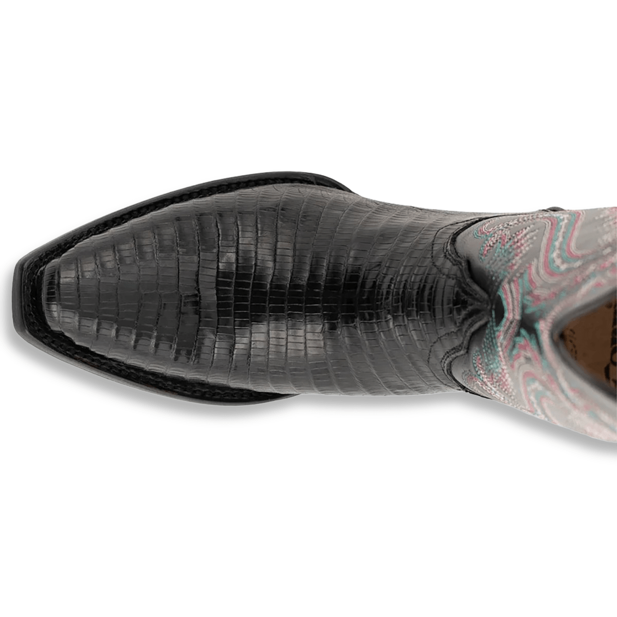 Ferrini Women's Taylor Black Teju Lizard - 9010727 - Tip Top Shoes of New York