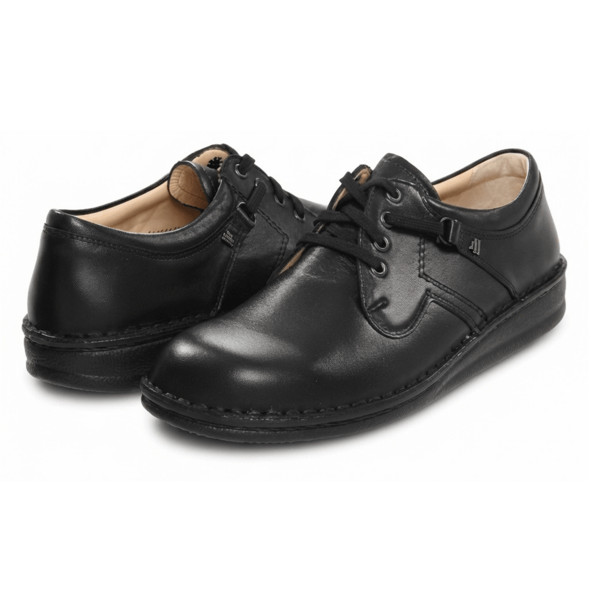 Finn Comfort Men's Vaasa Black Nappa Leather - 11044010 - Tip Top Shoes of New York