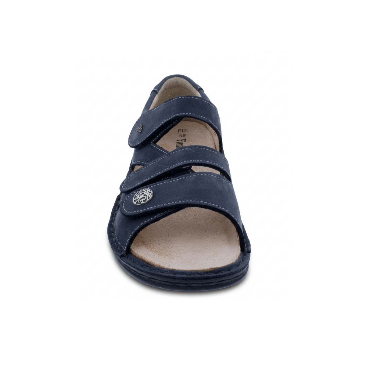 Finn Comfort Women's Biella Soft Marine Nomad Nubuck - 9029974 - Tip Top Shoes of New York