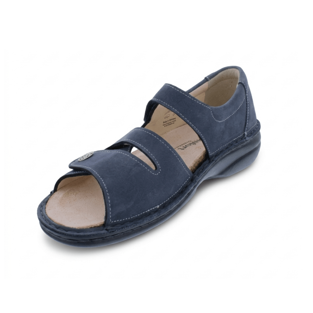 Finn Comfort Women's Biella Soft Marine Nomad Nubuck - 9029974 - Tip Top Shoes of New York