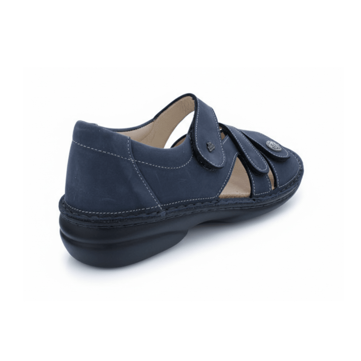 Finn Comfort Women's Biella Soft Marine Nomad Nubuck - 9029974 - Tip Top Shoes of New York