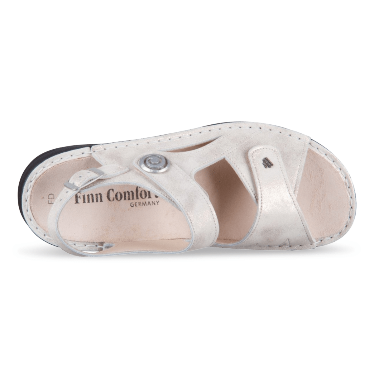 Finn Comfort Women's Denia Champagne Nuvola - 3015776 - Tip Top Shoes of New York