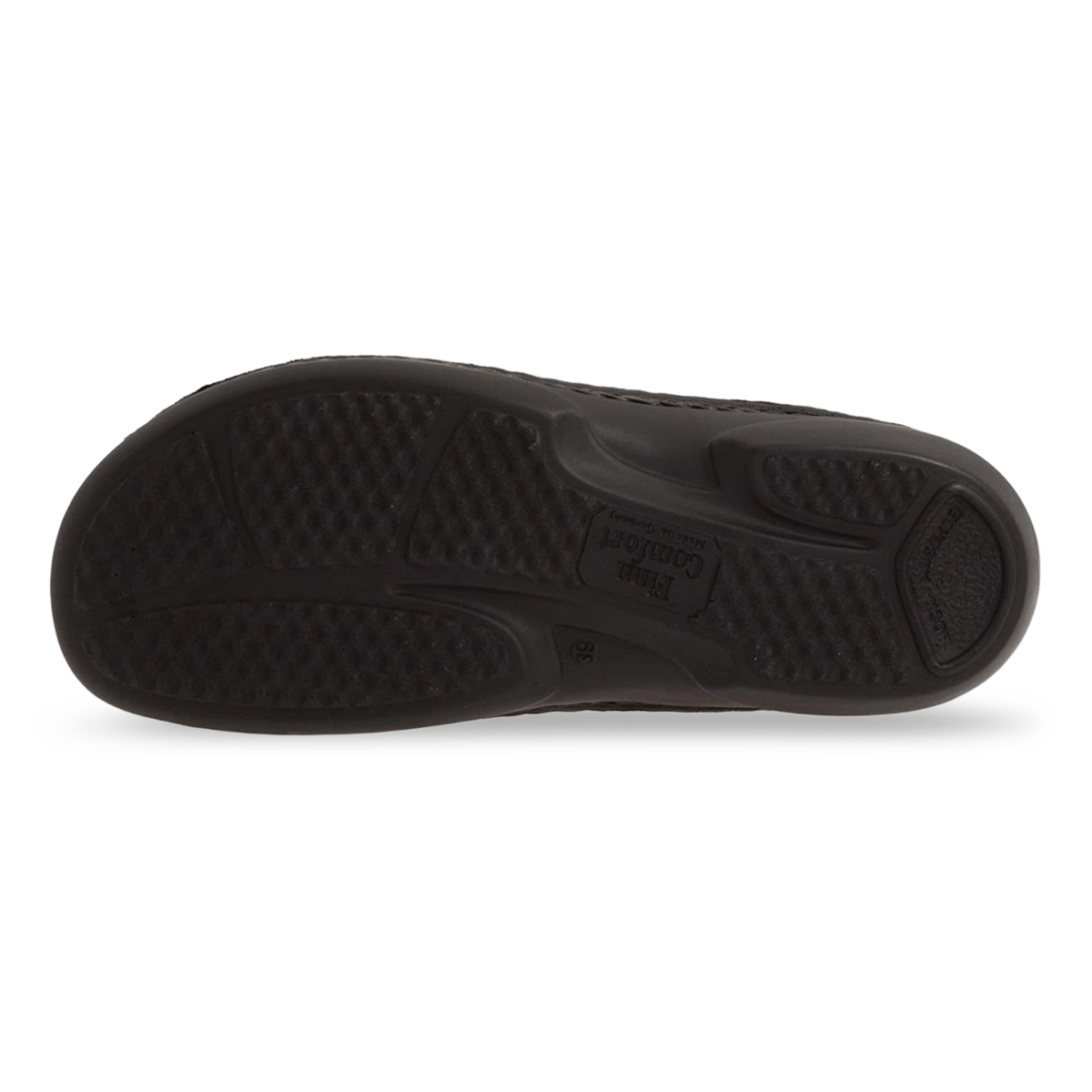 Finn Comfort Women's Gomera Black Leather - 406603802018 - Tip Top Shoes of New York