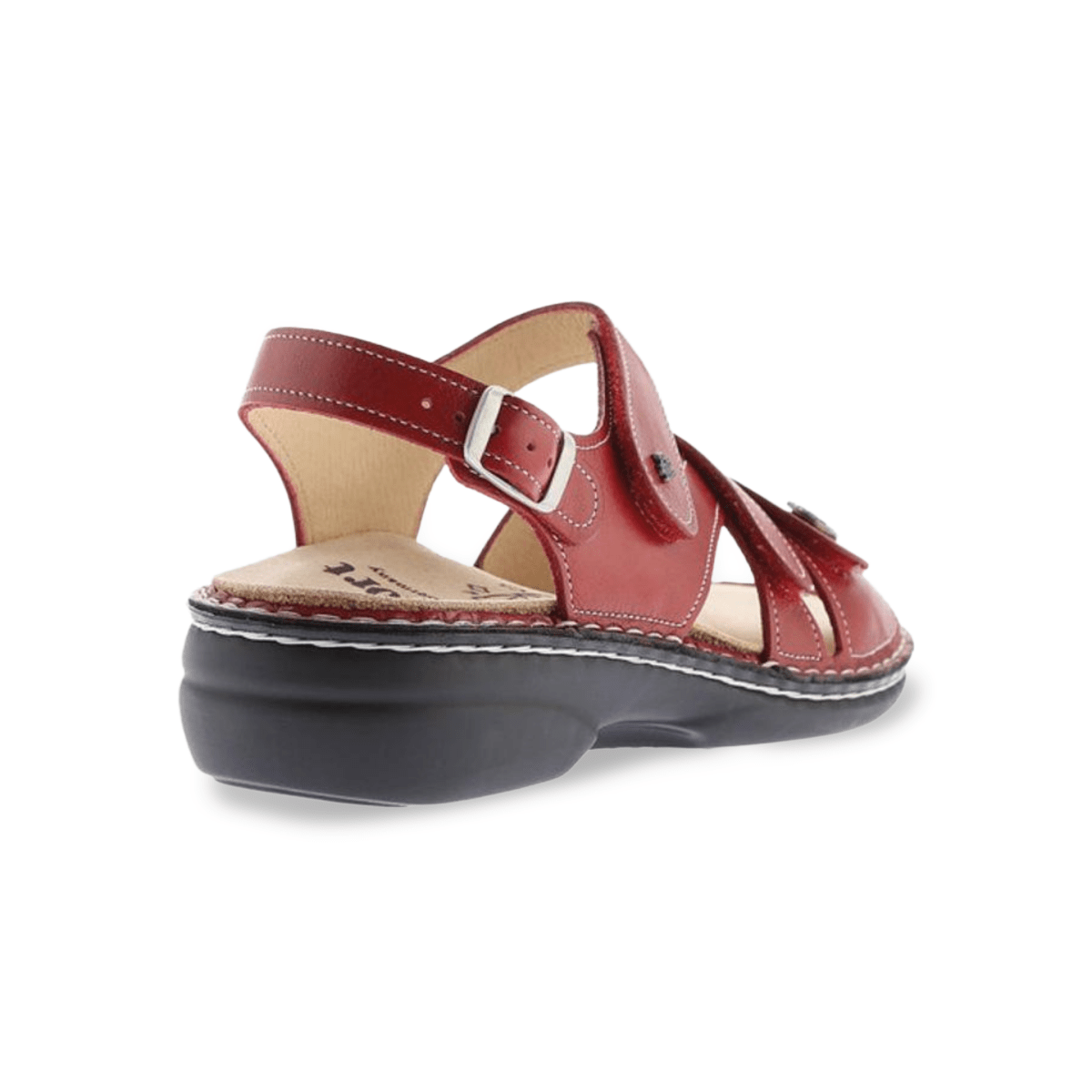 Finn Comfort Women's Gomera Red Leather - 319414 - Tip Top Shoes of New York