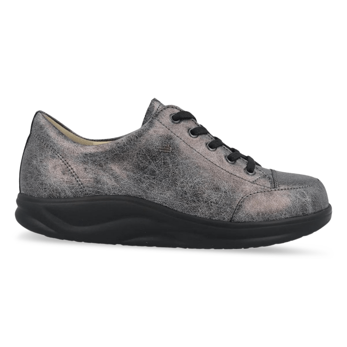 Finn Comfort Women's Ikebukuro Platinum/Black - 3017868 - Tip Top Shoes of New York