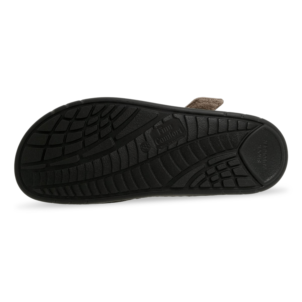 Finn Comfort Women's Samara Mud/Black Buc - 404917602010 - Tip Top Shoes of New York