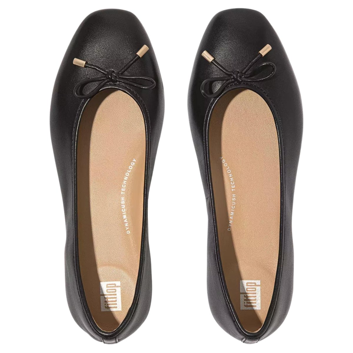 FitFlop Women's Delicato Bow Black Leather - 1087255 - Tip Top Shoes of New York