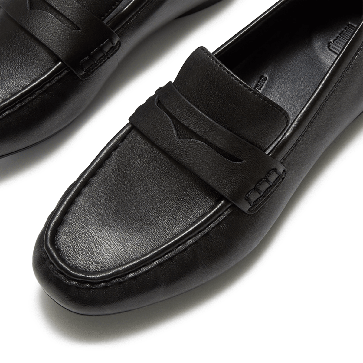 FitFlop Women's Delicato Loafer Black Leather - 1111811 - Tip Top Shoes of New York