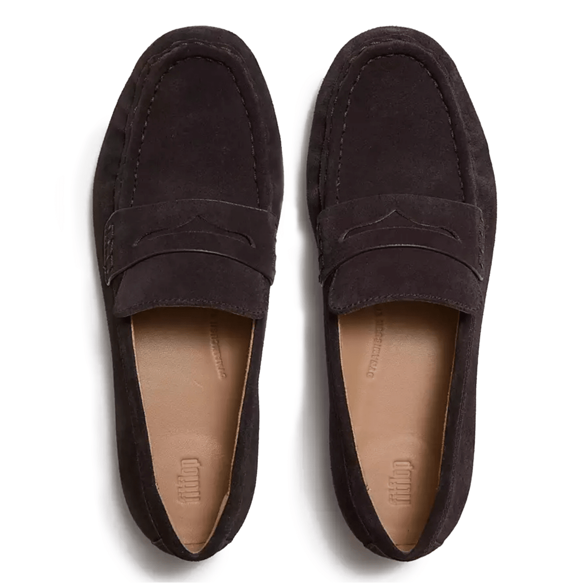 FitFlop Women's Delicato Loafer Brown Suede - 1111824 - Tip Top Shoes of New York