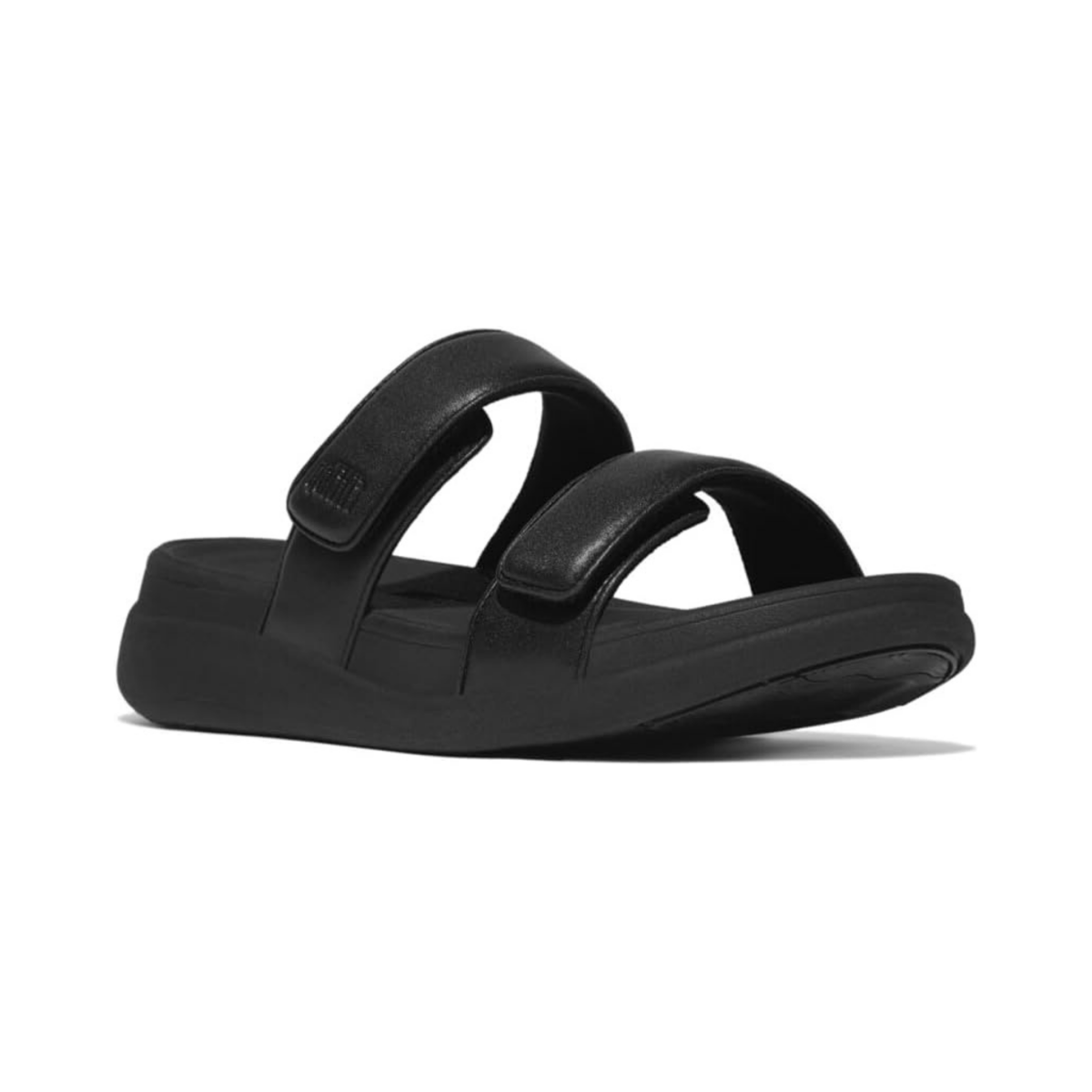 FitFlop Women's F - Mode GO Adjustable Two - Bar All Black - 1092681 - Tip Top Shoes of New York