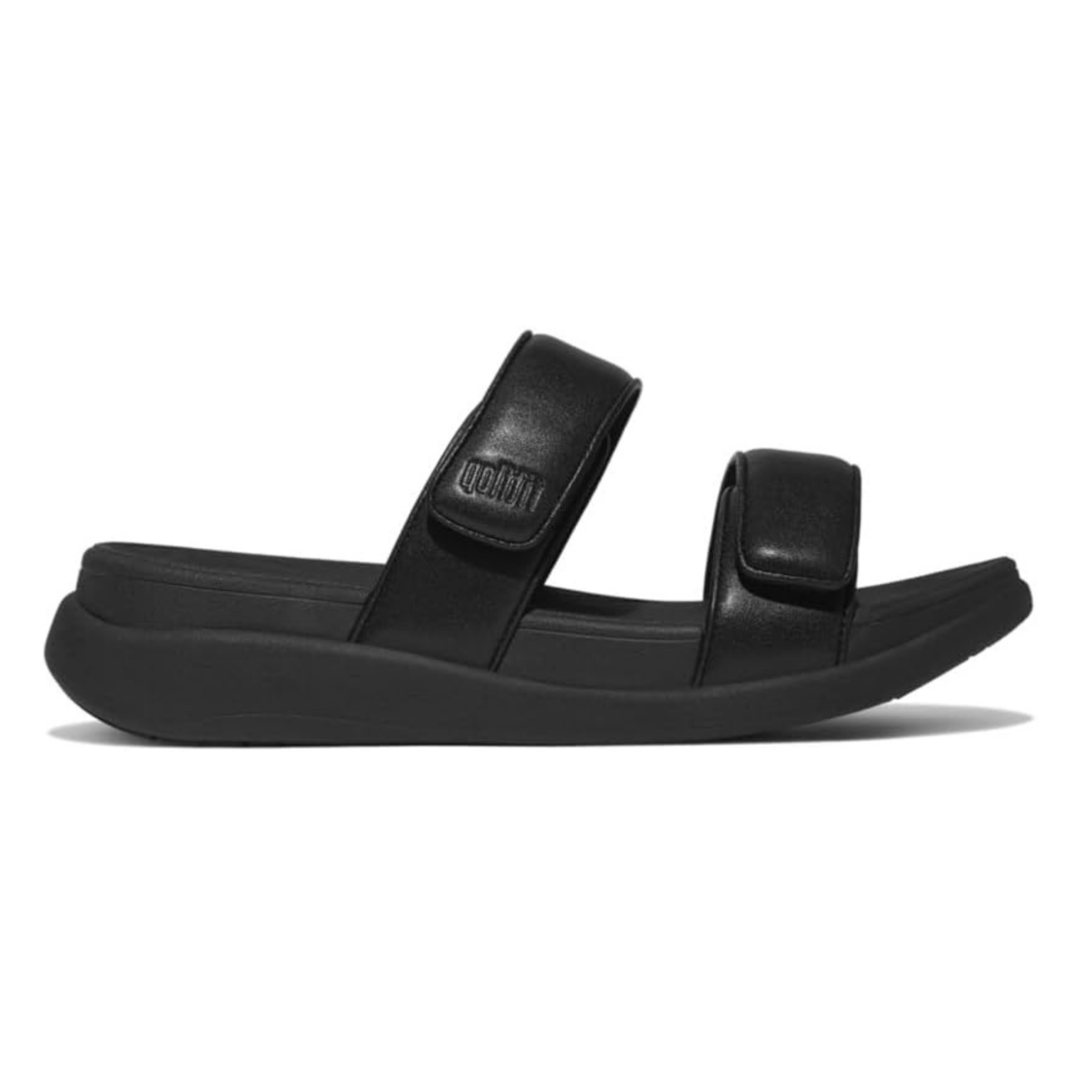 FitFlop Women's F - Mode GO Adjustable Two - Bar All Black - 1092681 - Tip Top Shoes of New York