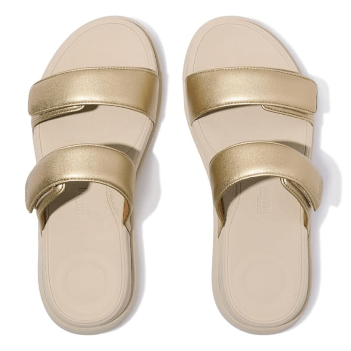 FitFlop Women's F - Mode GO Adjustable Two - Bar Platino - 1092698 - Tip Top Shoes of New York