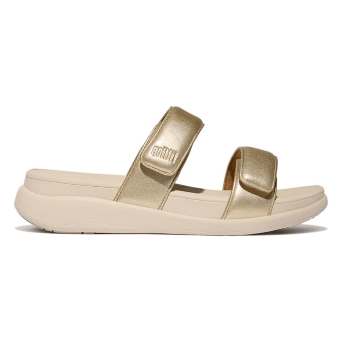 FitFlop Women's F - Mode GO Adjustable Two - Bar Platino - 1092698 - Tip Top Shoes of New York