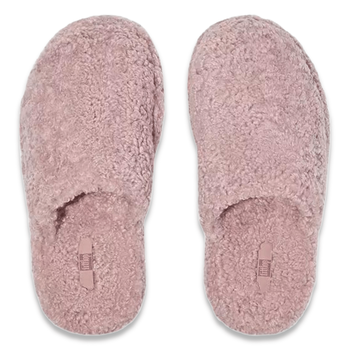 FitFlop Women's iQushion D - Luxe Teddy Dusky Pink - 1087294 - Tip Top Shoes of New York