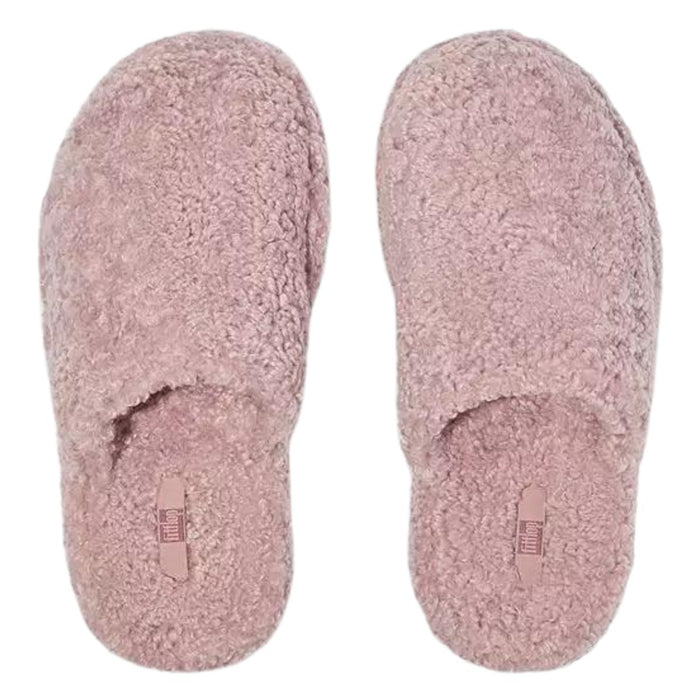 FitFlop Women's iQushion D - Luxe Teddy Dusky Pink - 1087294 - Tip Top Shoes of New York