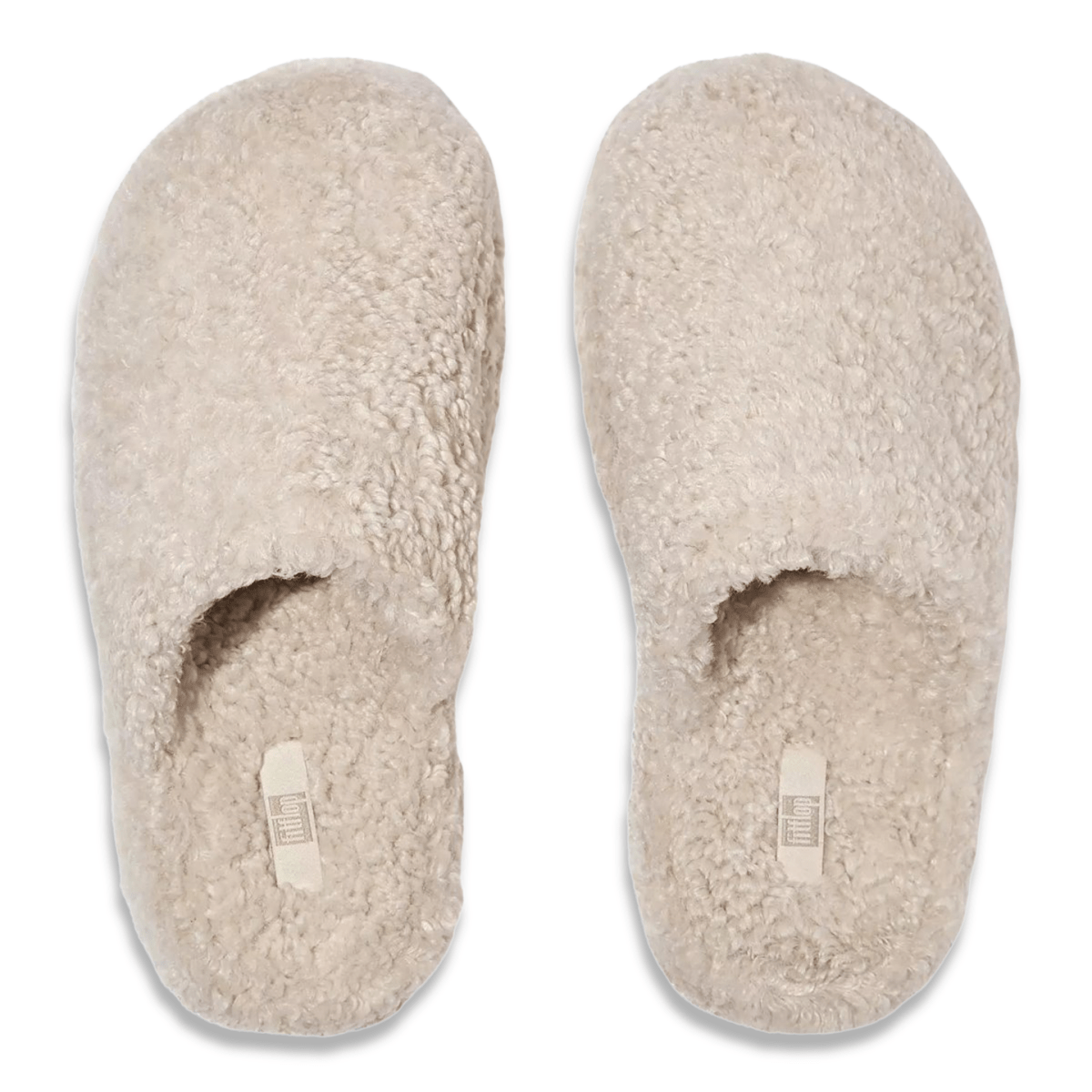 FitFlop Women's iQushion D - Luxe Teddy Milk Ice - 1087302 - Tip Top Shoes of New York