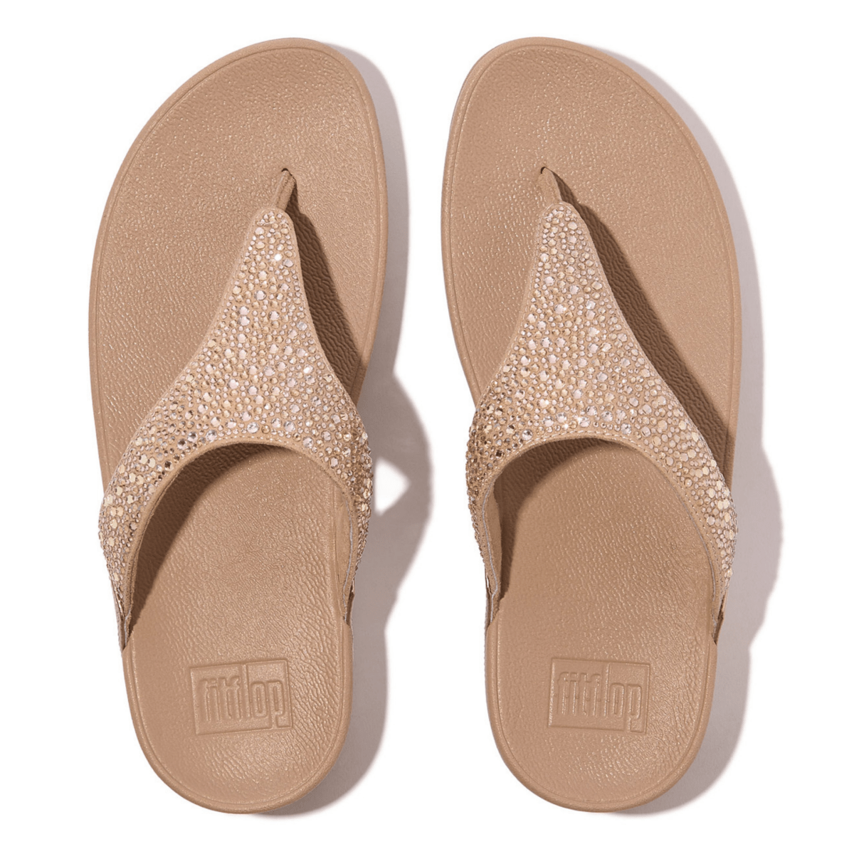 FitFlop Women's Lulu Crystal Mix Beige - 1099673 - Tip Top Shoes of New York