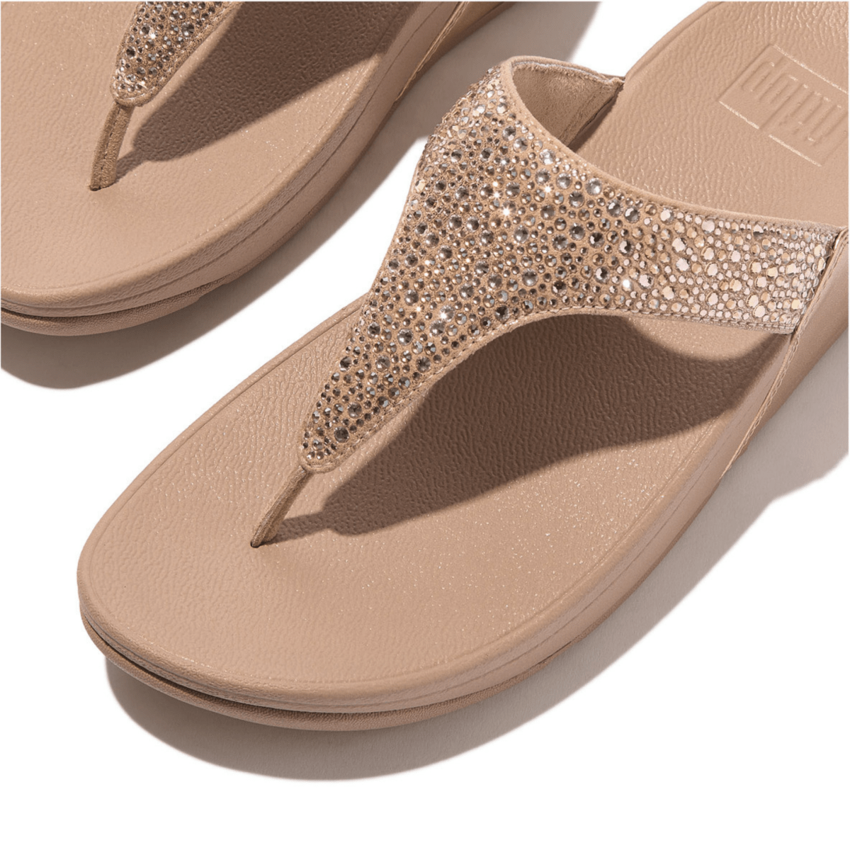 FitFlop Women's Lulu Crystal Mix Beige - 1099673 - Tip Top Shoes of New York
